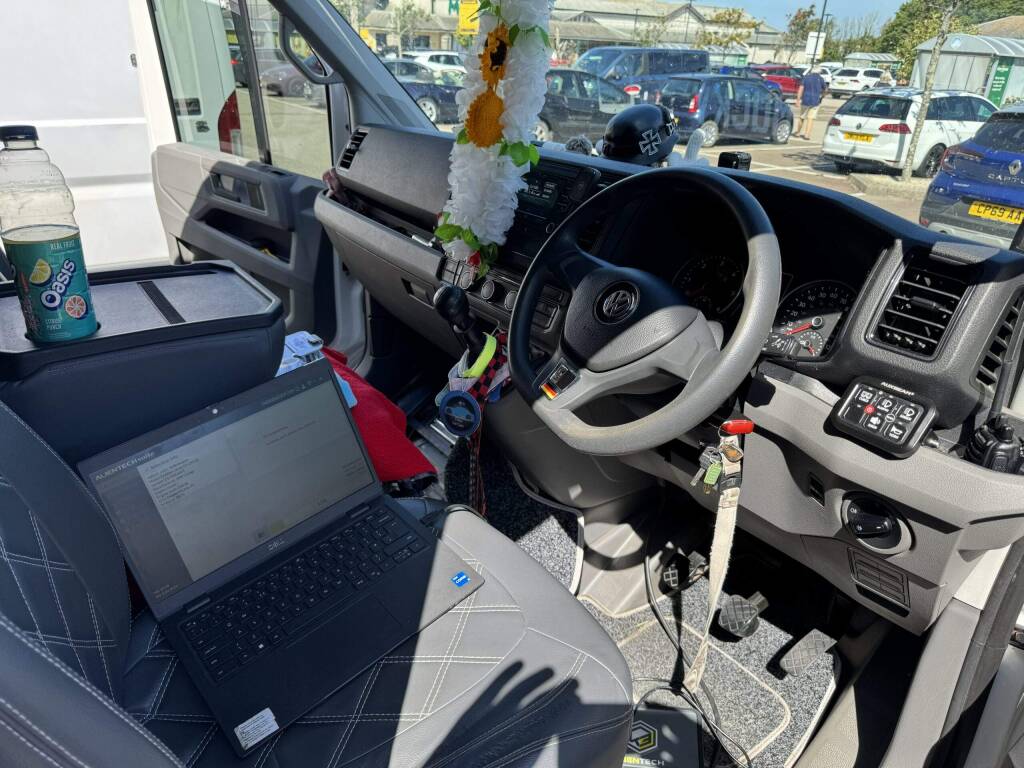 VW Crafter camper performance remap with adbue delete