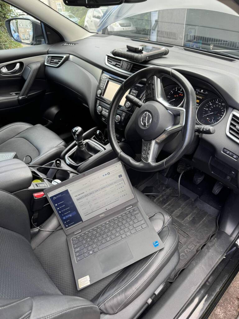 Stage 1 remap results on Nissan Qashqai – improved torque and driveability