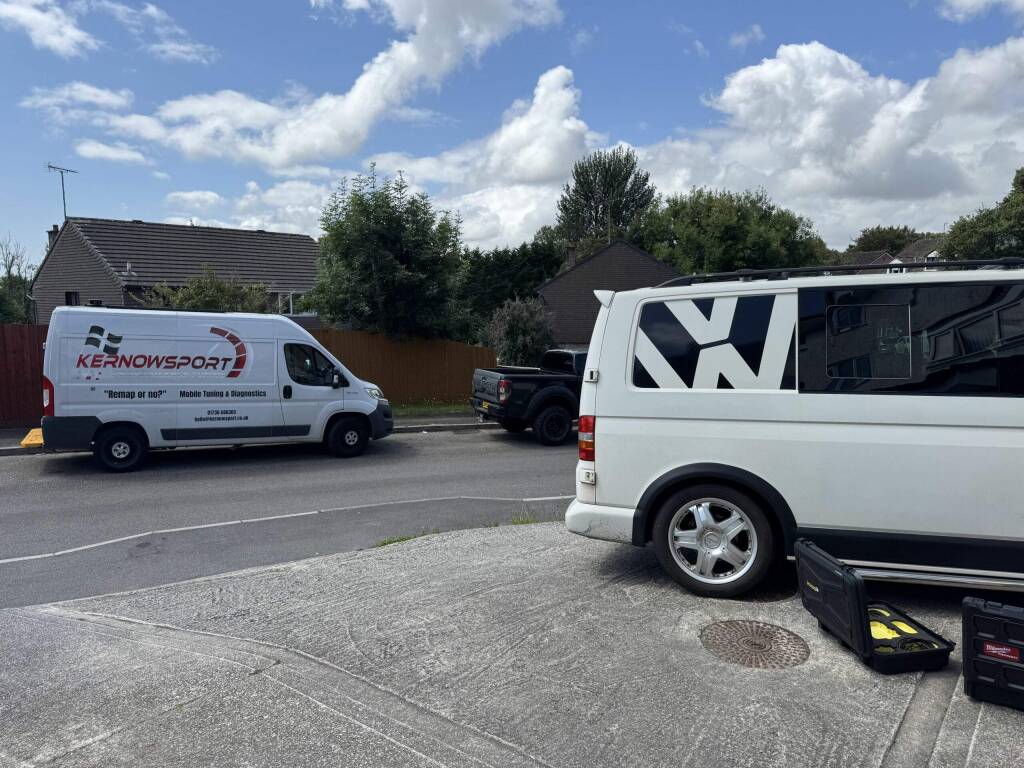 High mileage VW T5 Transporter remapped successfully by Kernowsport in Liskeard
