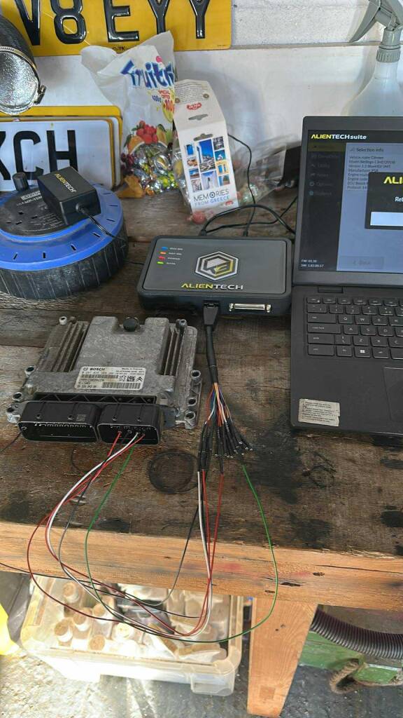 Bench remap adblue delete ecu