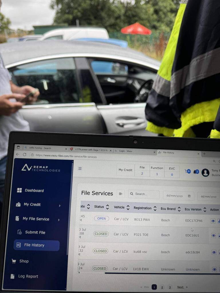 Stage one remap on Mercedes CLS 350 boosting power to over 300BHP