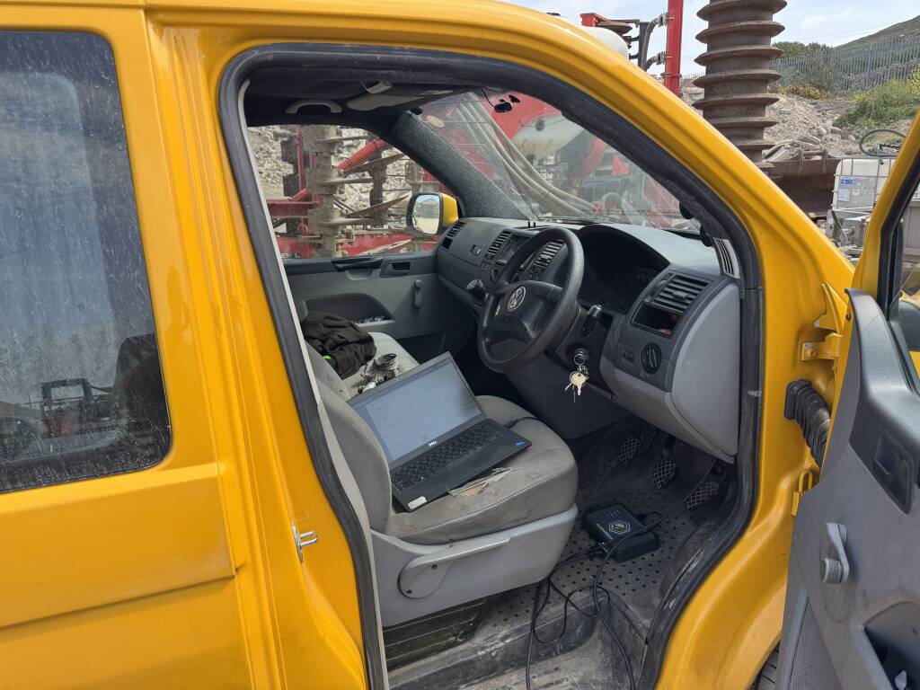 Kernowsport ECU tuning a VW Transporter T5 to resolve turbo and remap issues in Redruth Cornwall