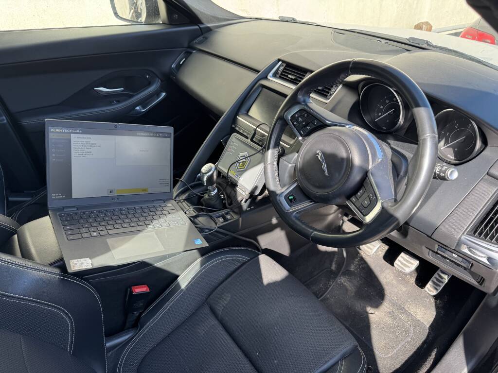Dpf Diagnostics on Jaguar E-pace by Kernowsport in Cornwall - Kernowsport Performance Tuning DPF diagnostics on Jaguar E-Pace by Kernowsport in Cornwall