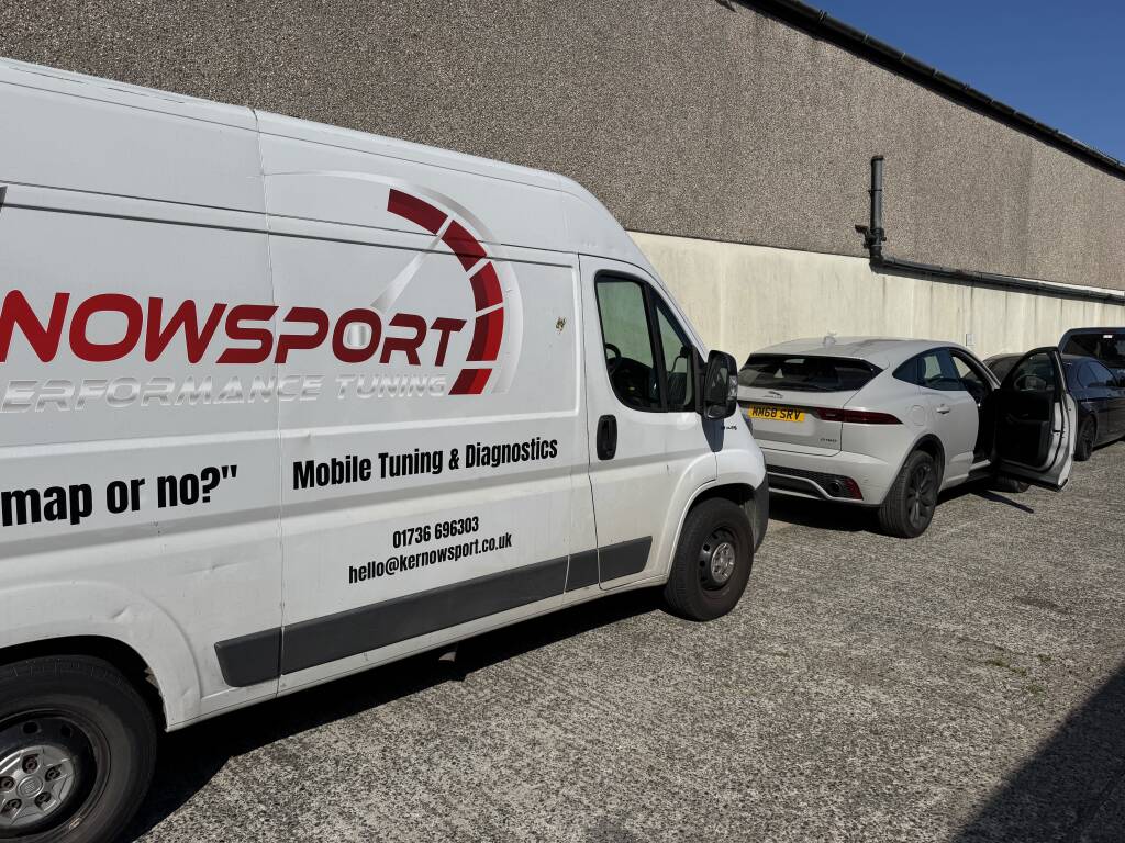 Jaguar E-pace Back on the Road in Hayle Cornwall After Kernowsport Dpf Fix - Kernowsport Performance Tuning Jaguar E-Pace back on the road in Hayle Cornwall after Kernowsport DPF fix