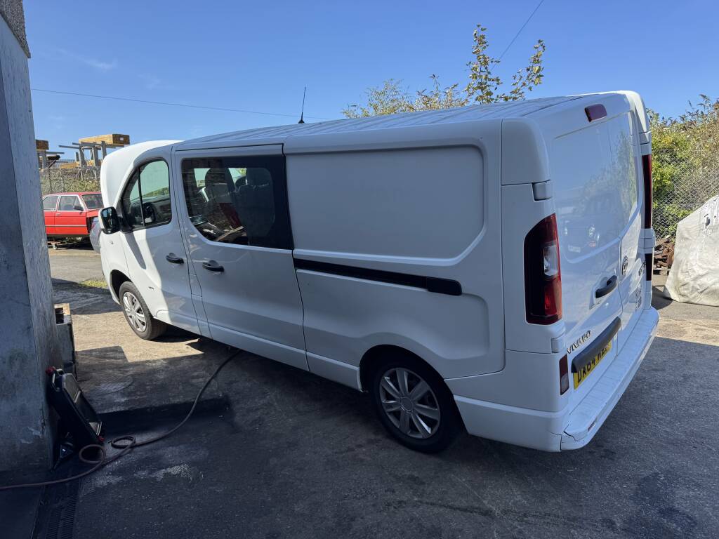 Vauxhall Vivaro with blocked DPF fixed by Kernowsport in St Ives Cornwall”