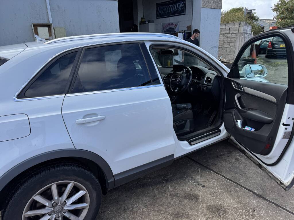 Audi Q3 with DPF issues fixed by Kernowsport at Padsfab in Pool, Redruth Cornwall