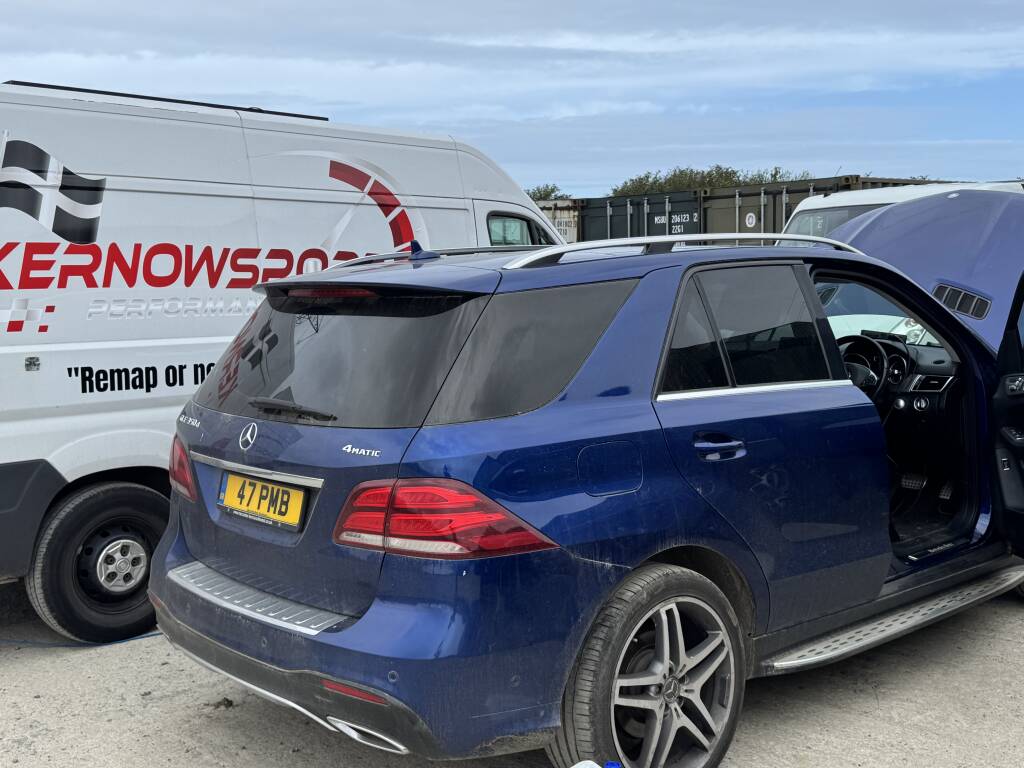 Mercedes Gle 350 in Camelford Cornwall with Adblue Faults Attended by Kernowsport - Kernowsport Performance Tuning Mercedes GLE 350 in Camelford Cornwall with AdBlue faults attended by Kernowsport