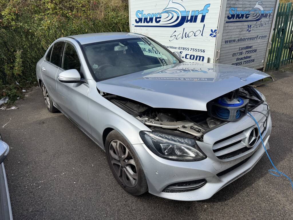 Mercedes C-Class back on the road in Cornwall after AdBlue and EGR delete by Kernowsport