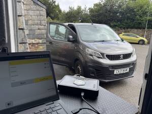 Peugeot Expert van in Menheniot near Liskeard fixed by Kernowsport after AdBlue problems
