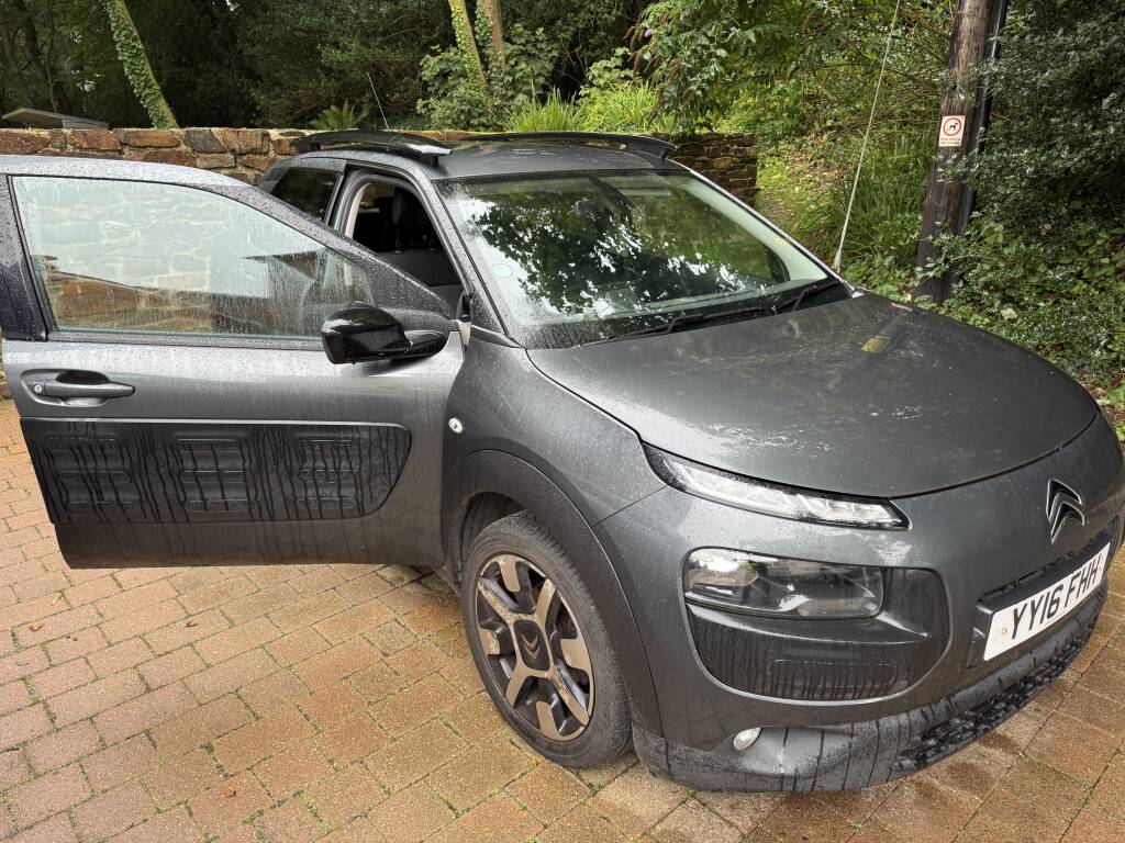 Kernowsport technician performing AdBlue fix on Citroën C4 Cactus in Cornwall