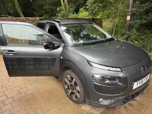 Kernowsport technician performing AdBlue fix on Citroën C4 Cactus in Cornwall