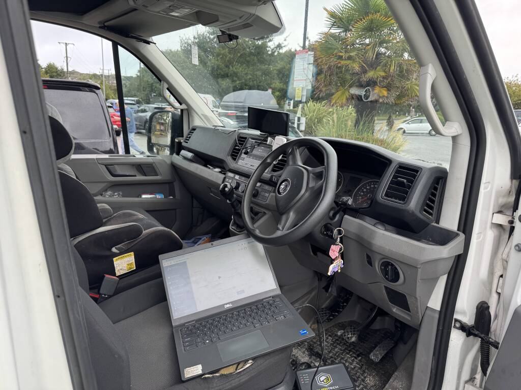 Kernowsport mobile ECU service in Hayle Cornwall fixing VW Crafter AdBlue issue