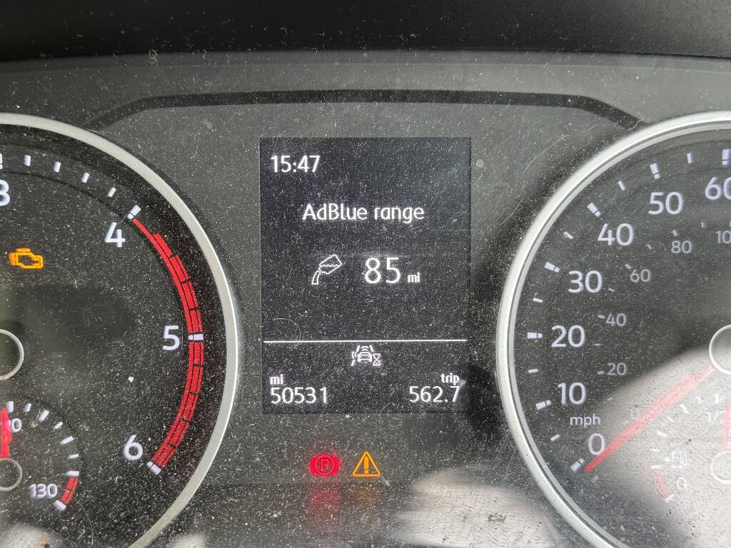 Kernowsport technician performing AdBlue delete and remap on VW Crafter camper in Cornwall