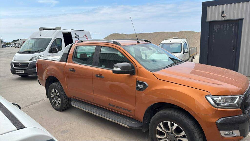 Ford Ranger with AdBlue fault fixed by Kernowsport at Harts Haulage Redruth