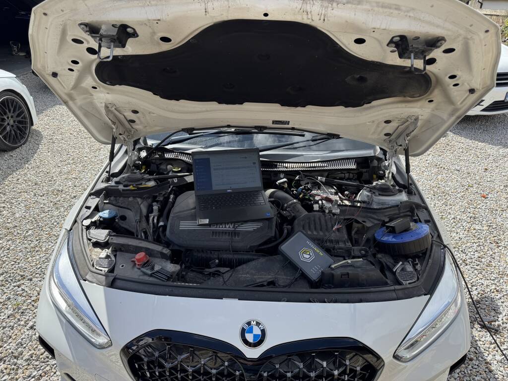 BMW 118 ECU bench tuning by Kernowsport in Cornwall