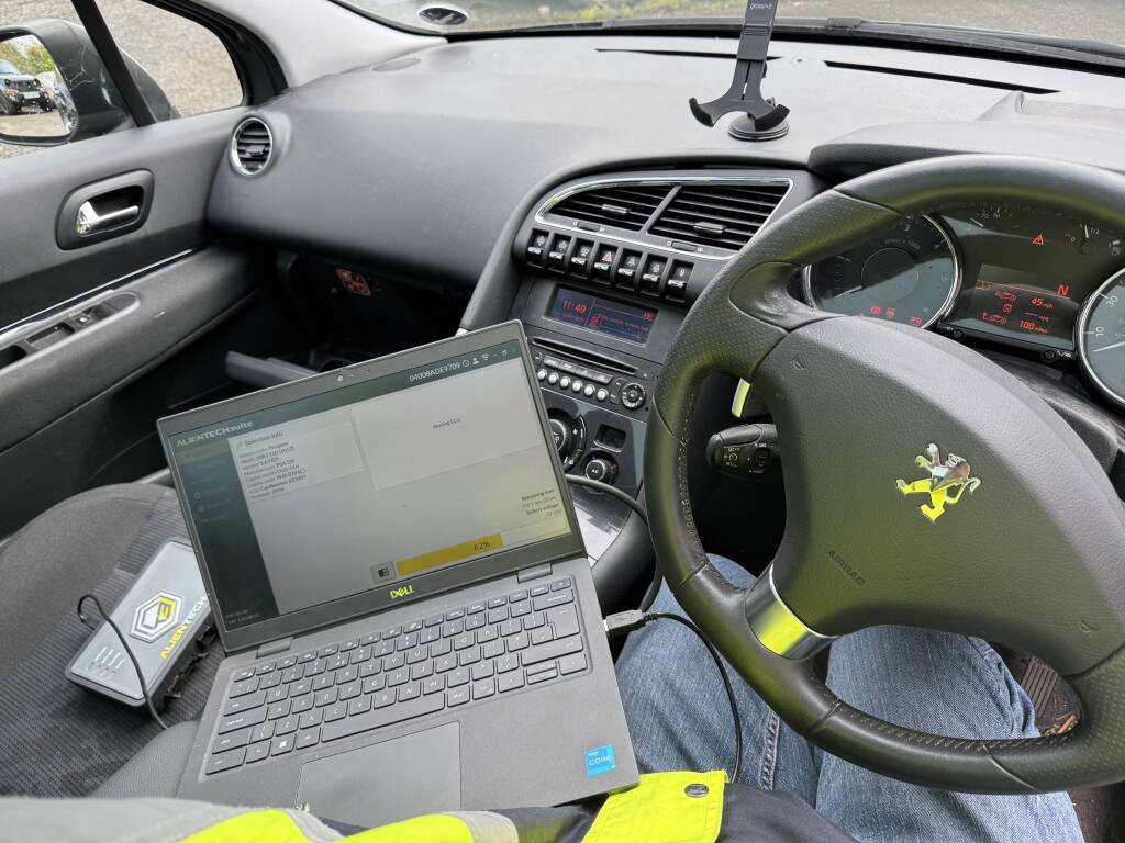 Kernowsport ECU mapping Peugeot 3008 start-stop system in Redruth Cornwall