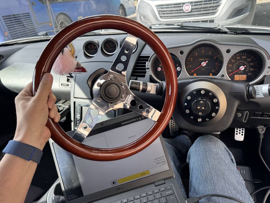 Kernowsport ECU remapping Nissan 350Z in Penzance Cornwall