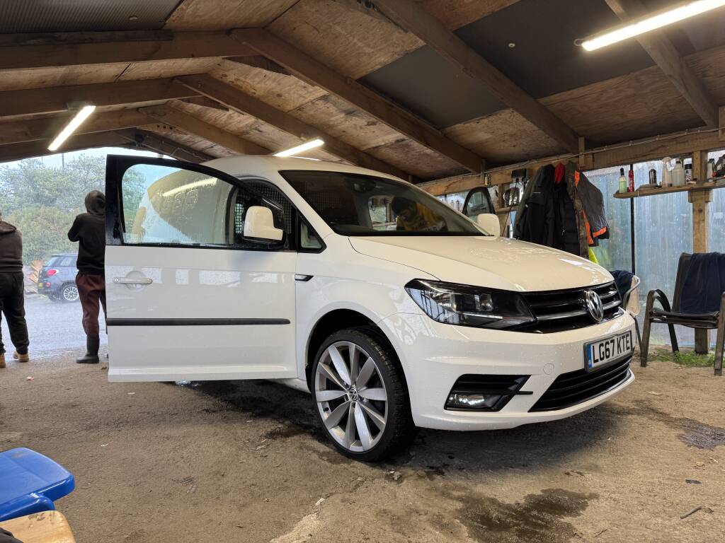 VW Caddy Mk5 in Hayle Cornwall tuned by Kernowsport with 200BHP remap