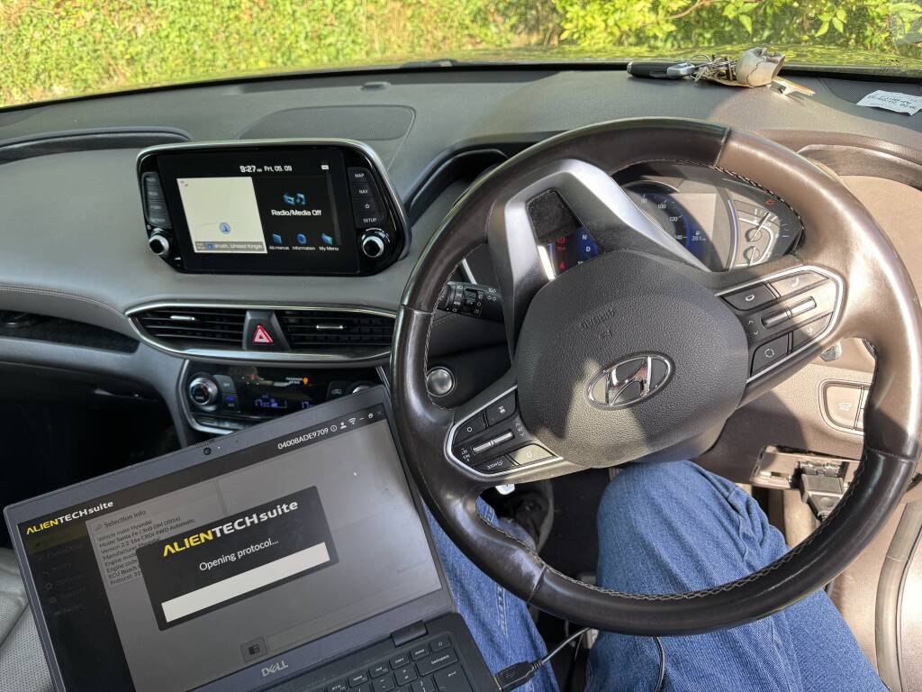 Kernowsport Van Using Starlink Internet for Ecu Diagnostics in Rural Cornwall - Kernowsport Performance Tuning Kernowsport van using Starlink internet for ECU diagnostics in rural Cornwall