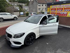 Mercedes C220 in Bodmin Cornwall after remap and AdBlue delete by Kernowsport