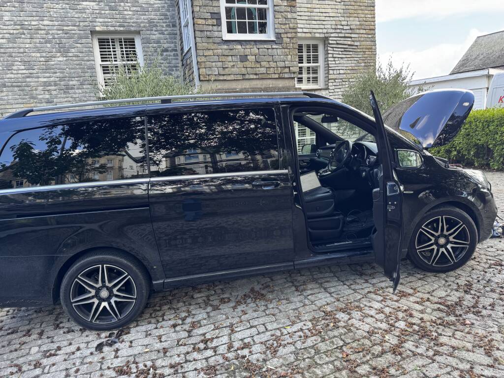 Mercedes V-Class 250 in Wadebridge Cornwall after remap and AdBlue delete by Kernowsport
