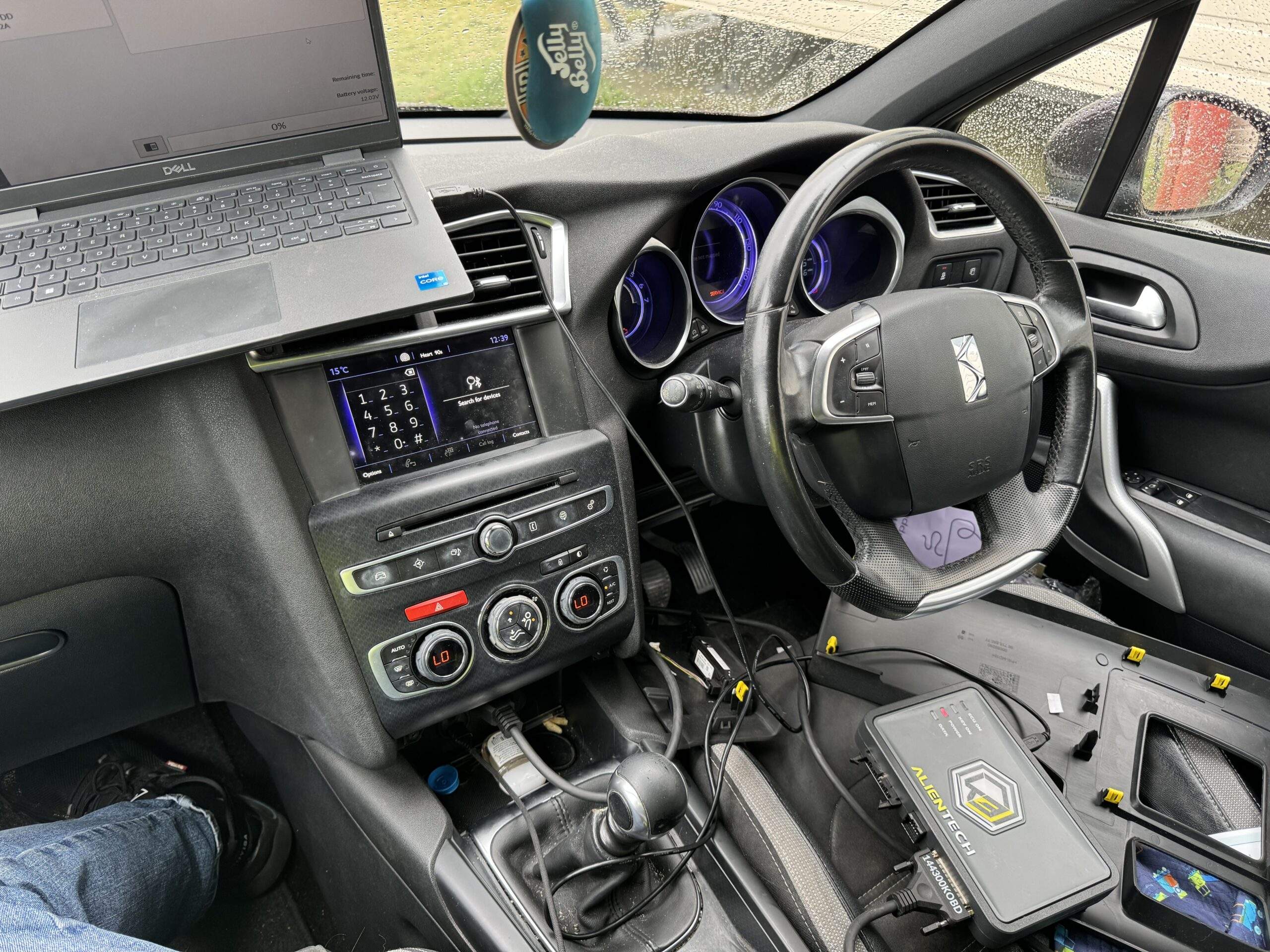 Citroën DS4 at holiday camp in Perranporth Cornwall after AdBlue fix by Kernowspor