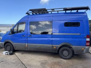 2010 Mercedes Sprinter camper van in Pool Cornwall after DPF fix by Kernowsport