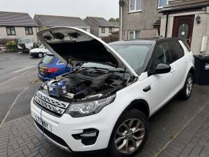 Kernowsport mobile ECU service in Redruth Cornwall fixing Land Rover Discovery Sport