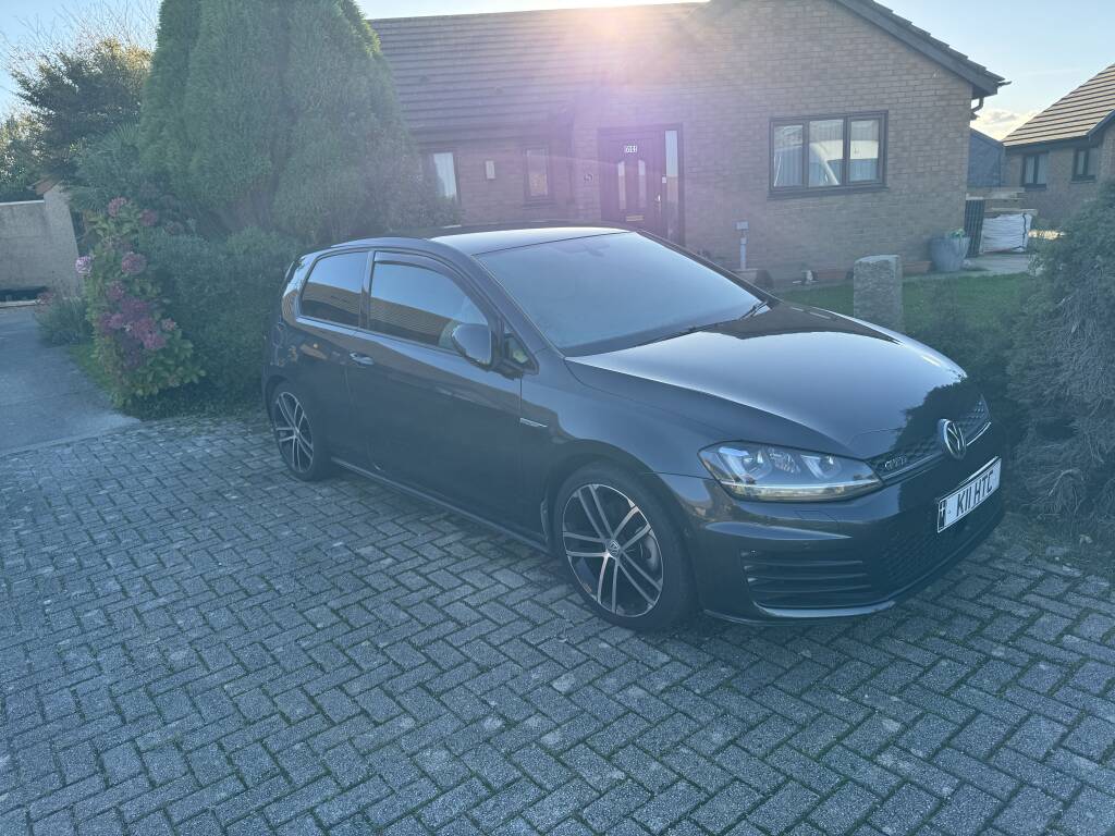Upgraded Golf R seats inside VW Caddy remap project Cornwall