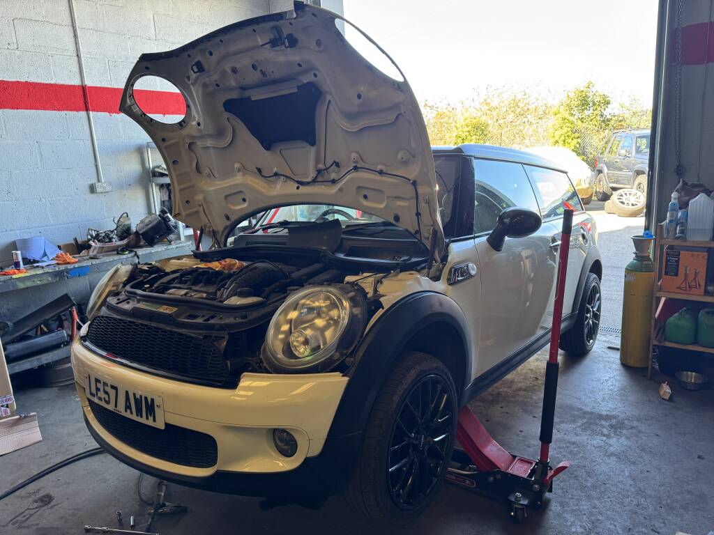 Mini Clubman Cooper S Catalytic Converter Clean and Remap at Kernowsport Pool Cornwall - Kernowsport Performance Tuning Mini Clubman Cooper S catalytic converter clean and remap at Kernowsport Pool Cornwall