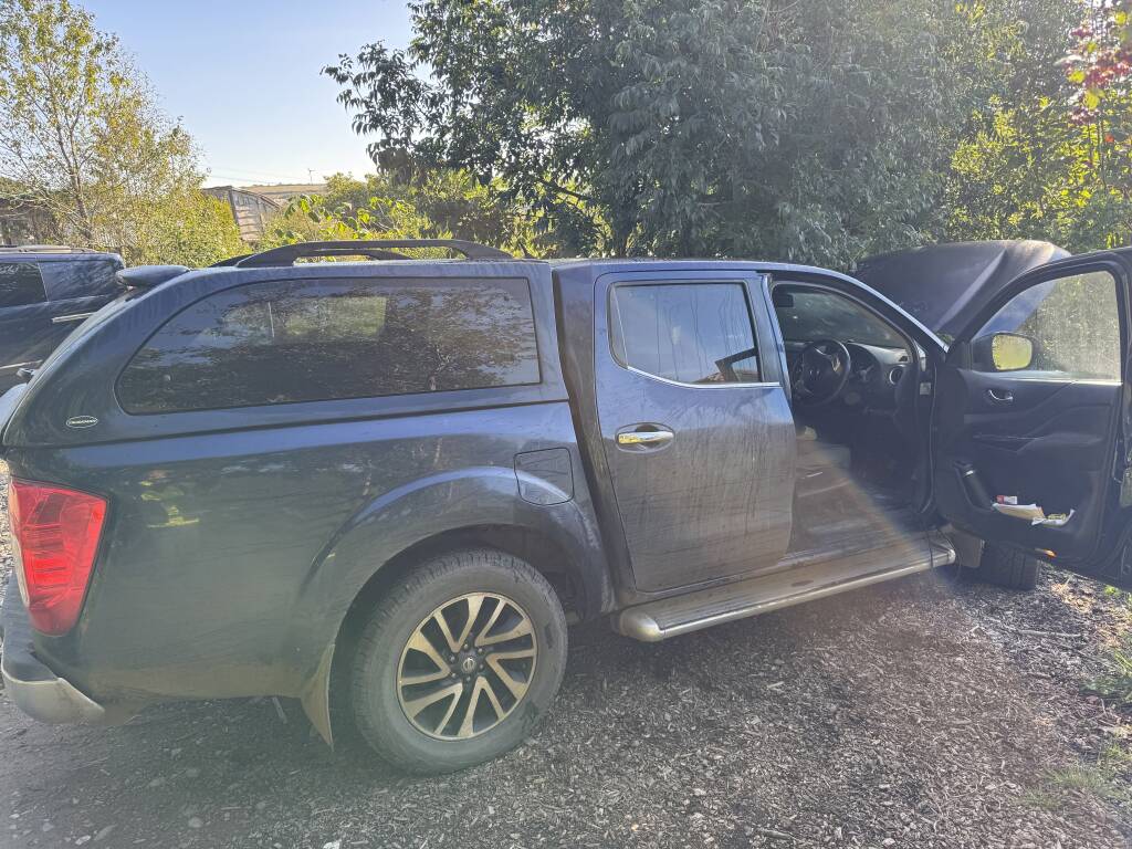 Nissan Navara prepared for European road trip after AdBlue solution in Wadebridge Cornwall