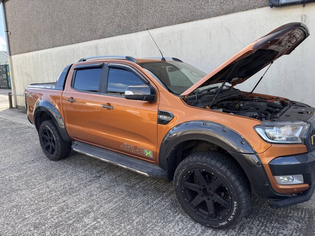 Ford Ranger DPF clean and diagnostics in St Ives by Kernowsport