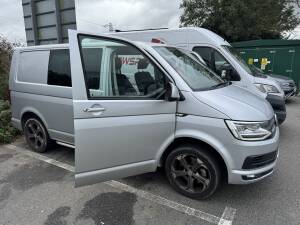 VW Transporter T6 receiving AdBlue repair by Kernowsport at Kingsley Village Cornwall.