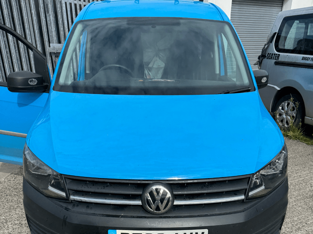 VW Caddy Maxi in Carharrack at Kernowsport workshop for DPF and AdBlue fix