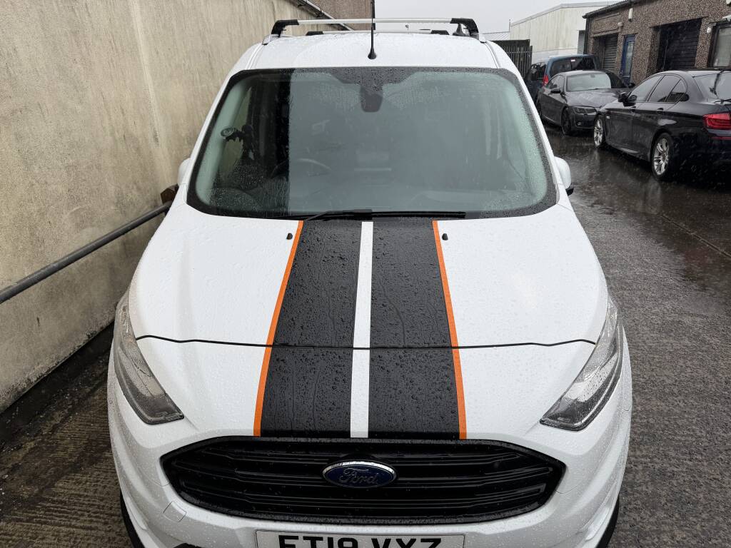 Ford Transit Connect ECU on bench during AdBlue and DPF remap by Kernowsport.