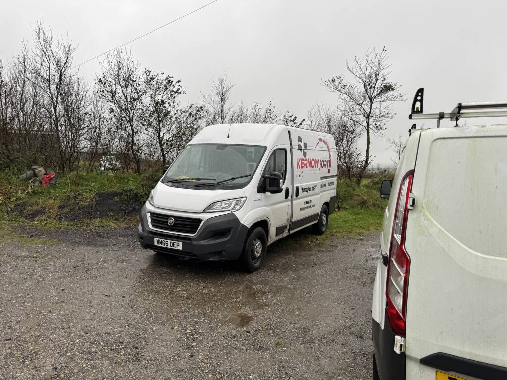 Ford Transit Custom Diesel receiving AdBlue and DPF delete in Troon, Camborne by Kernowsport Cornwall.