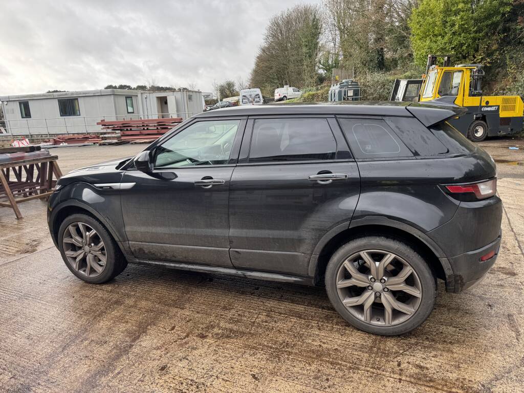 Range Rover Evoque 2.0D parked at Hewaswater Engineering for AdBlue countdown fix