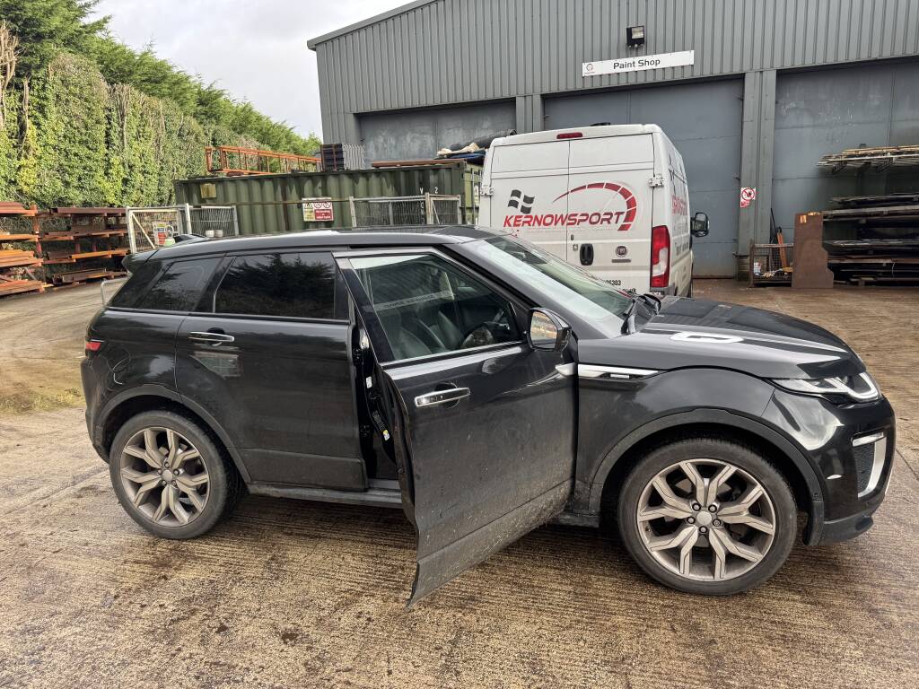 Range Rover Evoque 2.0D parked at Hewaswater Engineering for AdBlue countdown fix.