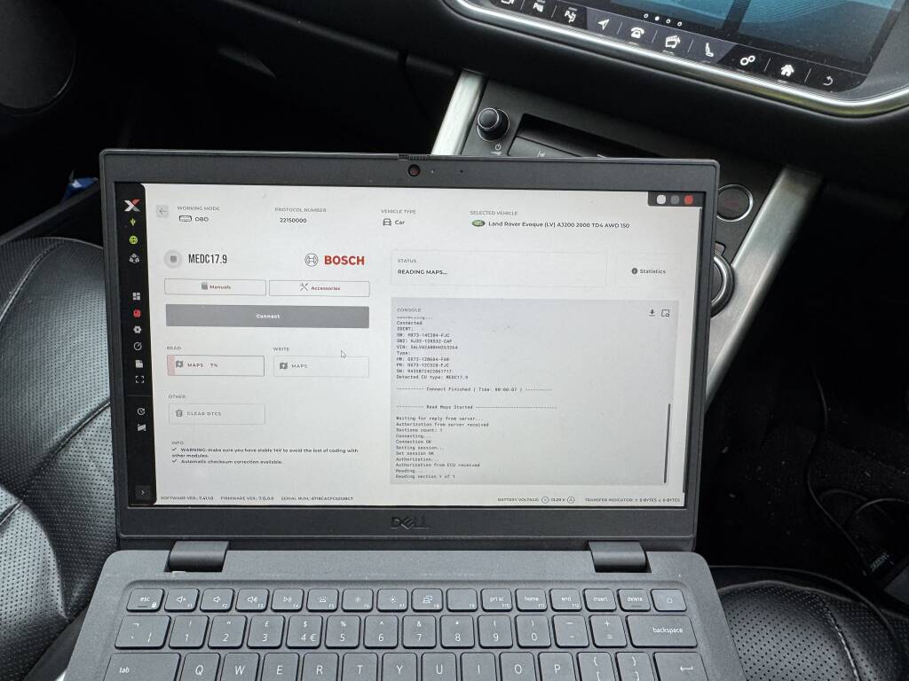 Range Rover Evoque After Successful Adblue Countdown Reset in Cornwall. - Kernowsport Performance Tuning Range Rover Evoque after successful AdBlue countdown reset in Cornwall.