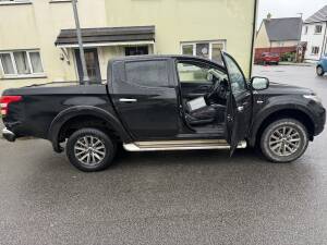 Mitsubishi L200 2.2DI parked in Grampound Road during KernowSport mobile remap