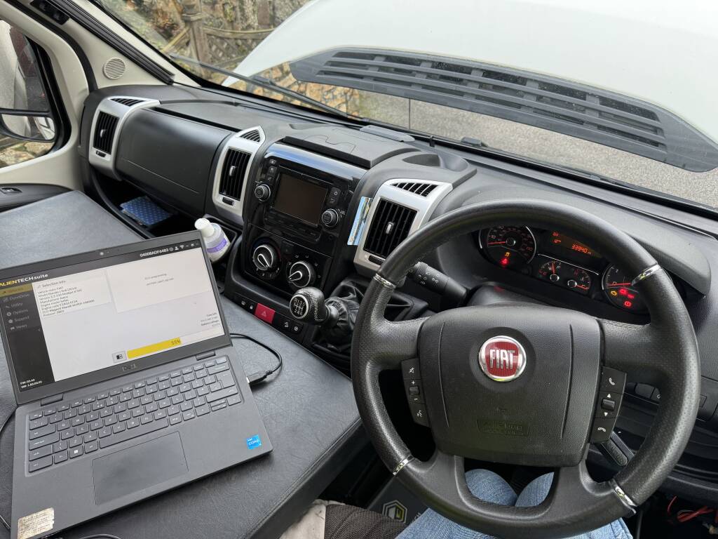 Fiat Ducato Camper Ready for the Road After Remap and Egr Fix in Cornwall. - Kernowsport Performance Tuning Fiat Ducato camper ready for the road after remap and EGR fix in Cornwall.