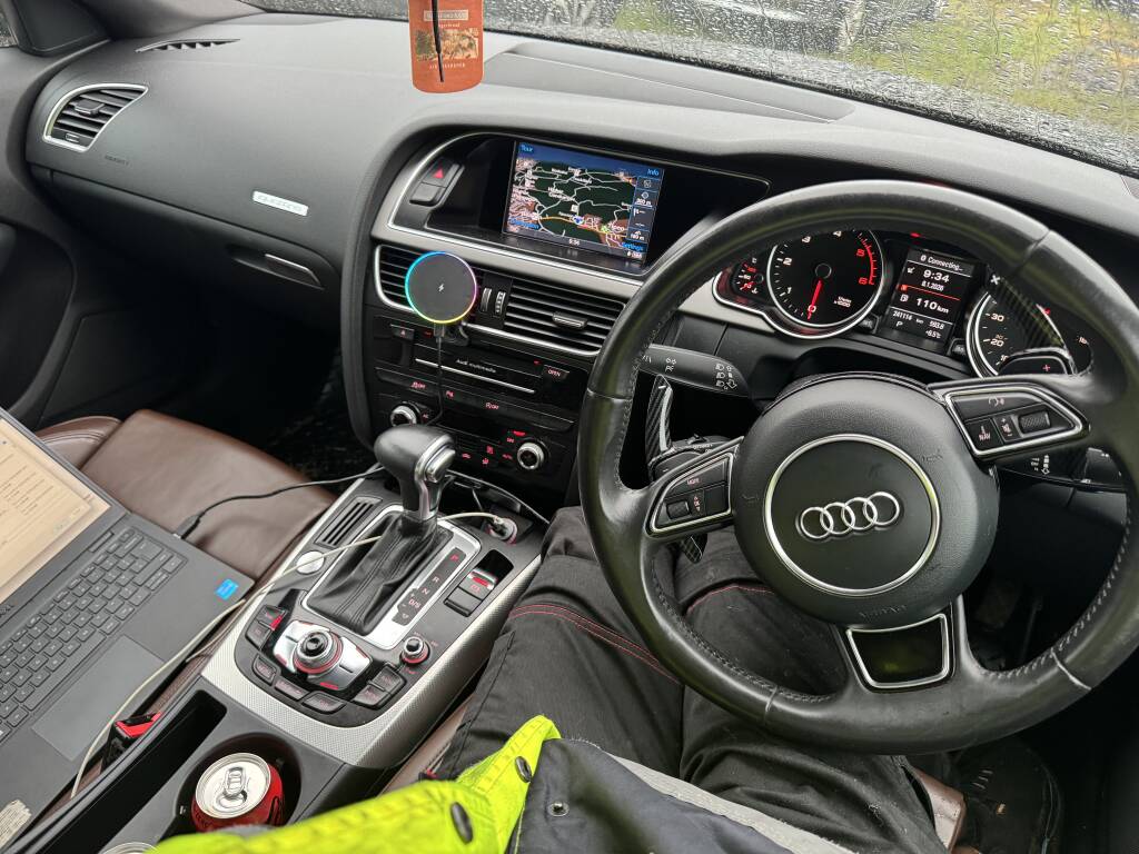 Kernowsport ECU remapping Audi A5 2.0 diesel via OBD.