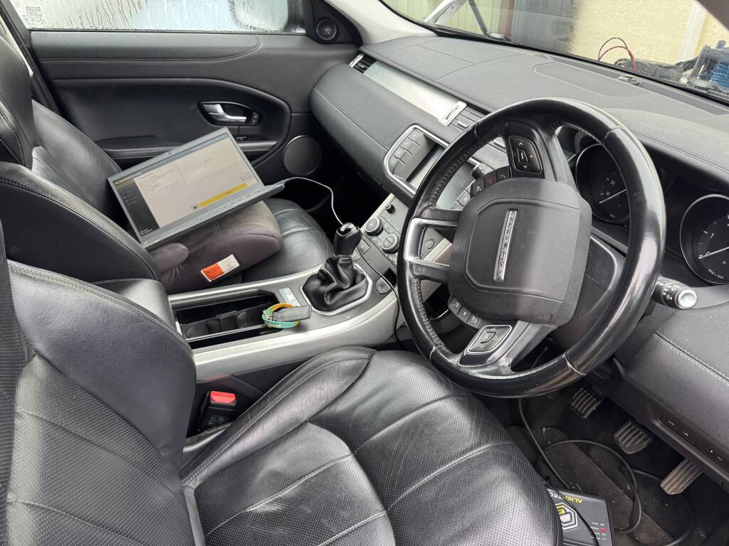 OBD ECU programming on Range Rover Evoque by Kernowsport.