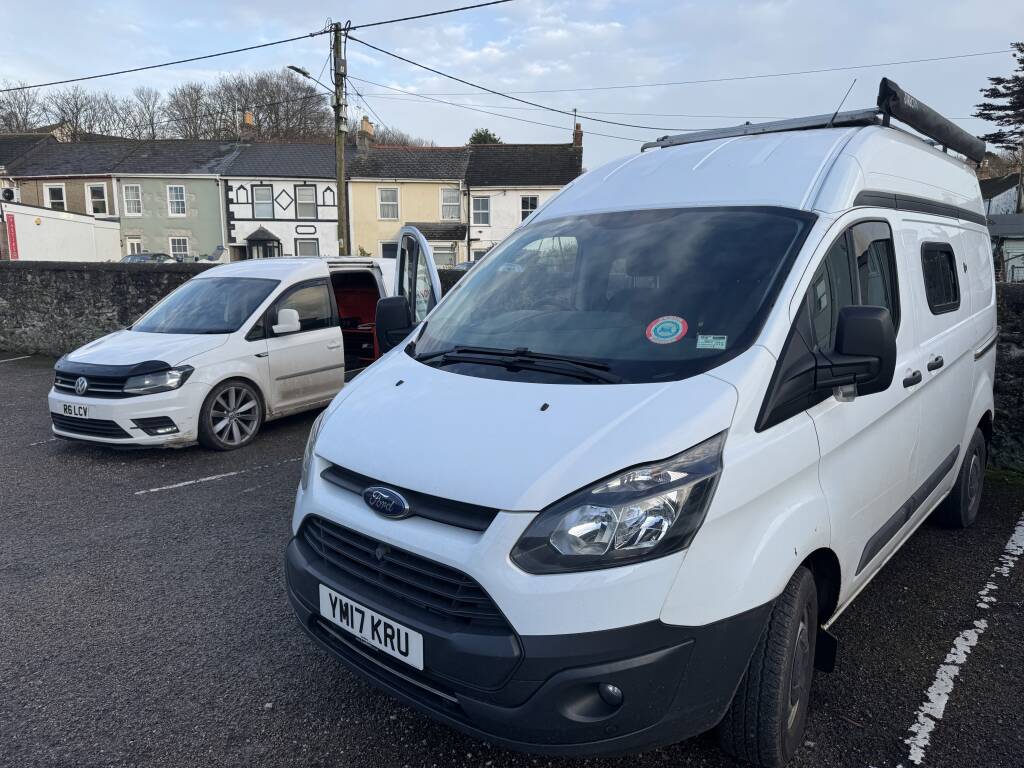 Ford Transit high top camper van in Hayle, Cornwall.