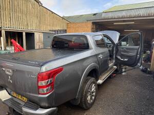 Mitsubishi L200 running cleanly after DPF and oil-related faults resolved.