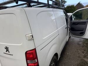 Peugeot Expert 1.6D near Fowey with AdBlue countdown warning.